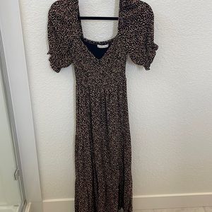 XS Abercrombie and ditch midi dress with slit